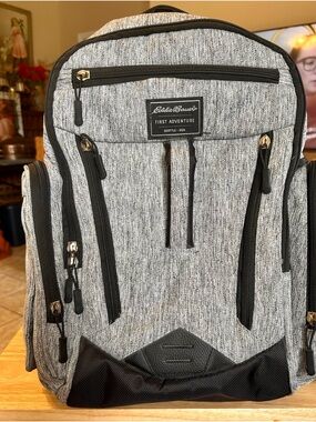 Eddie Bauer Rainier Backpack Diaper Bag - Excellent Condition!